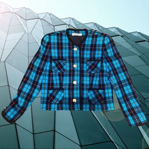 Plaid Blazer Vintage